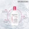 Nước Tẩy Trang Bioderma Sensibio H2O (Nắp Hồng)